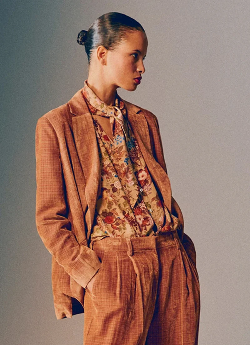 Mary Crepe Floral Shirt - Image 5