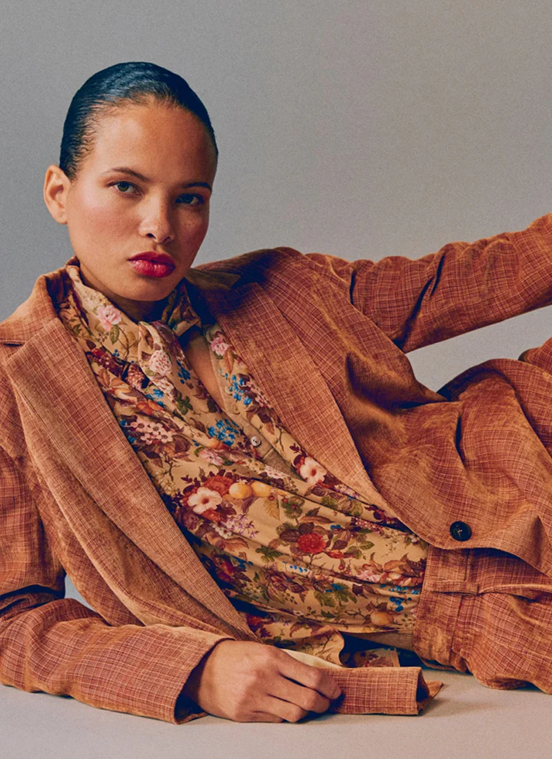 Mary Crepe Floral Shirt - Image 6