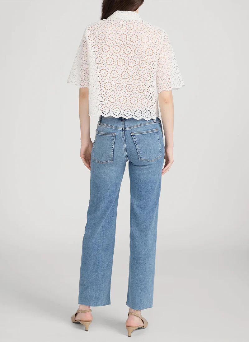 The Petal Eyelet Shirt - Image 2