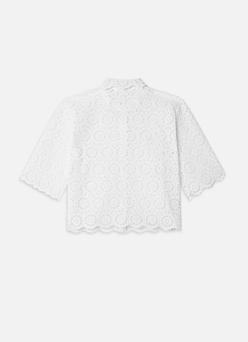 The Petal Eyelet Shirt - Image 6
