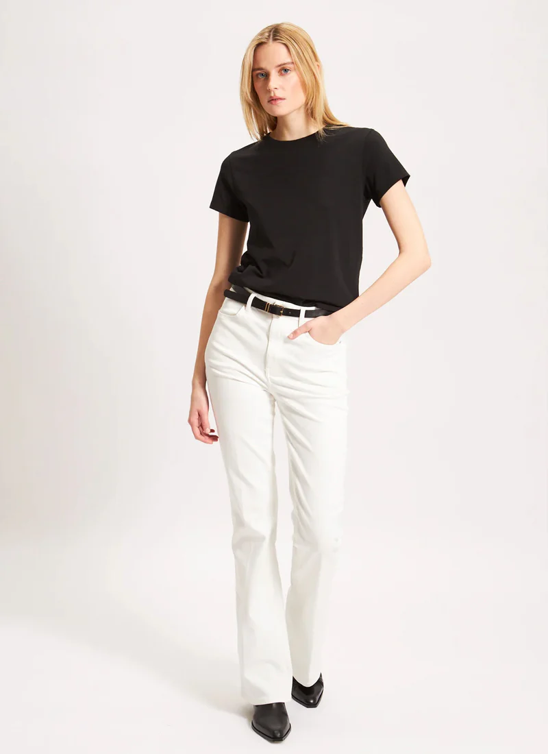 Short Sleeve Iconic Fitted Crew Tee - Image 4