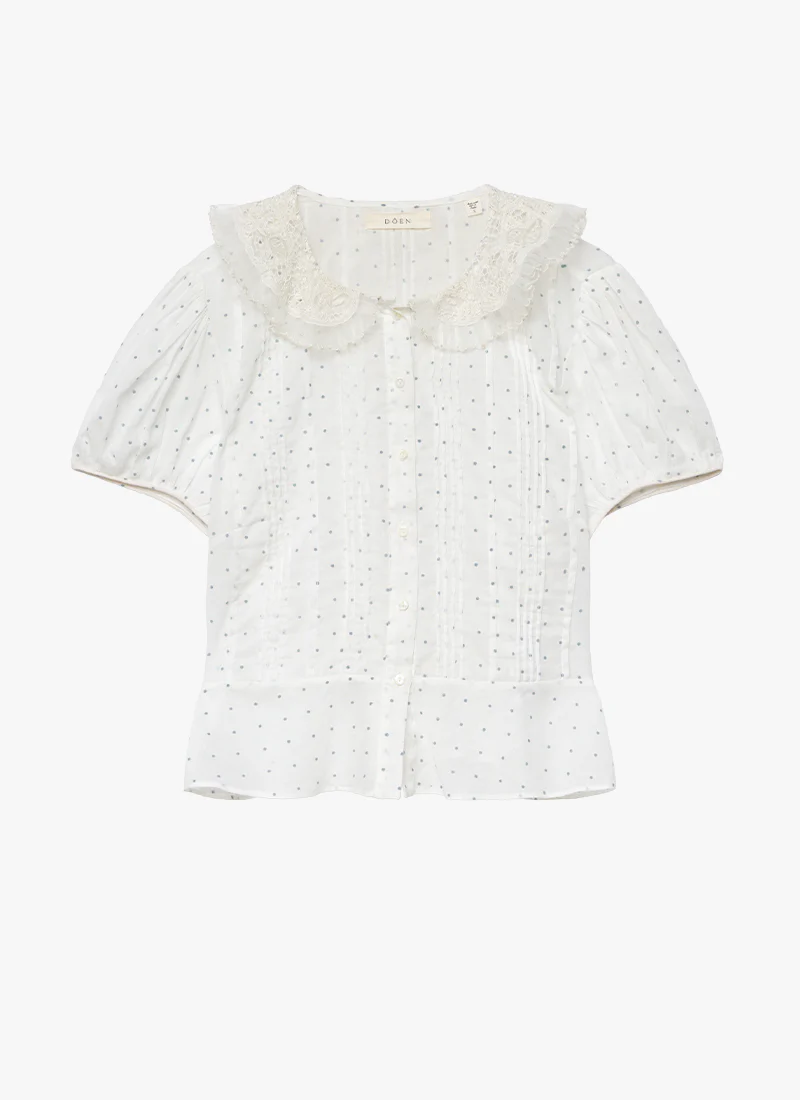Oleta Cotton Short Sleeve Top - Image 3