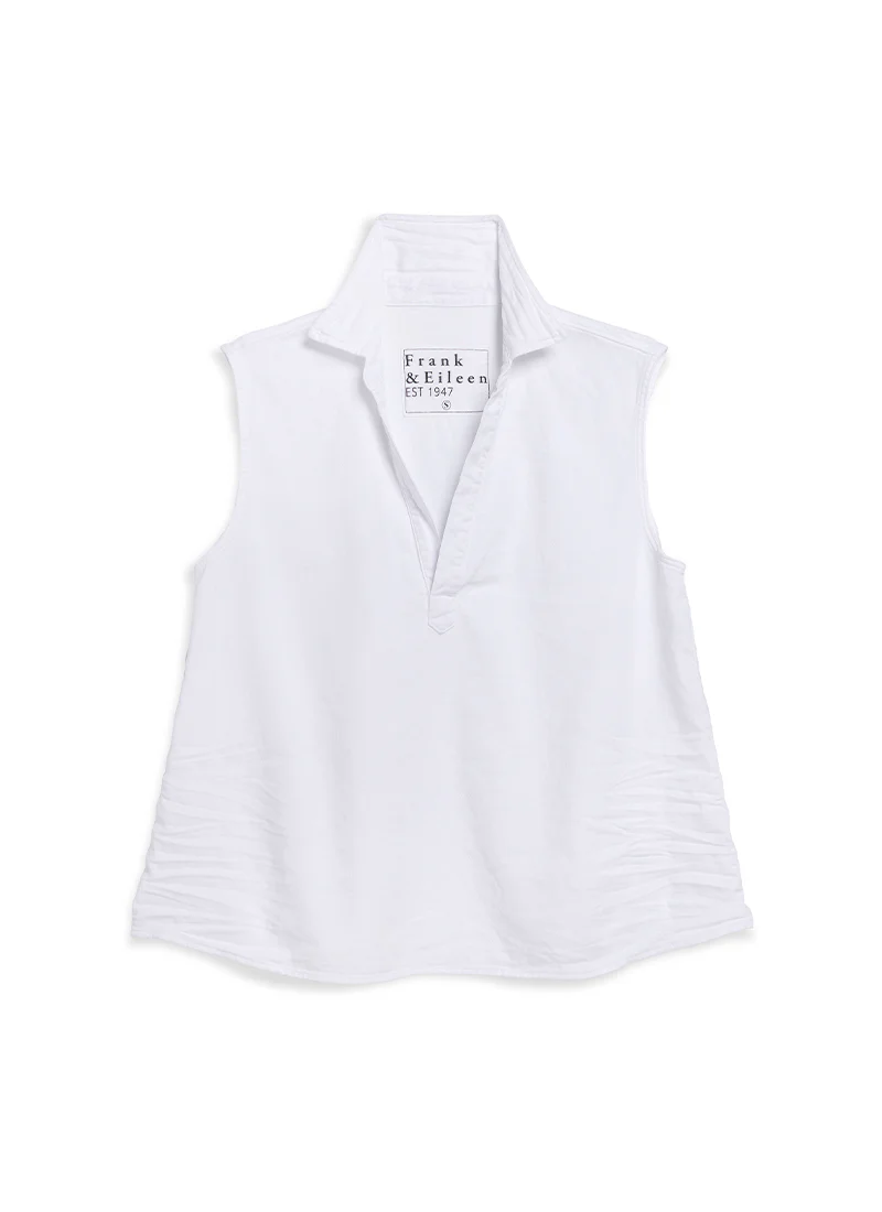 Olivia Denim Popover Tank Top - Image 6