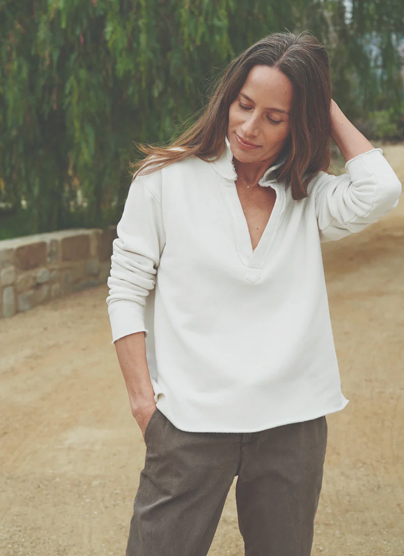 Patrick Triple-Fleece Popover Henley