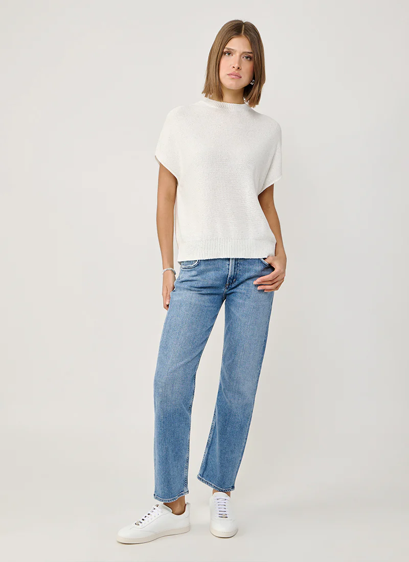Sequin Crew Neck Cape - Image 4