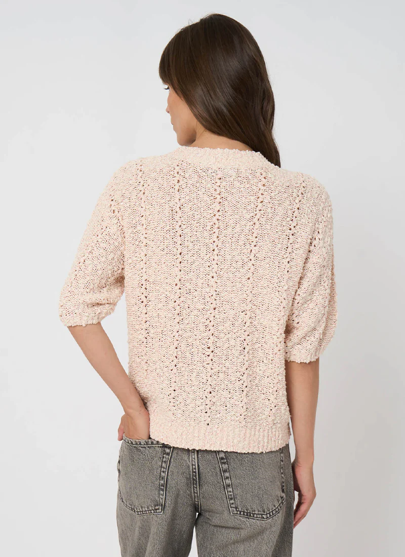 Textured Italian Cotton-Blend Sweater - Image 2