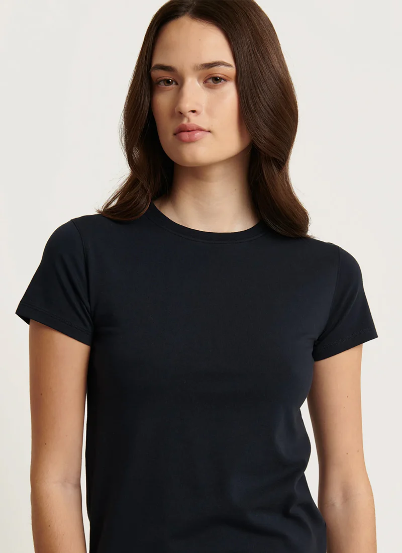 Iconic Pima Cotton Stretch T-Shirt - Image 2