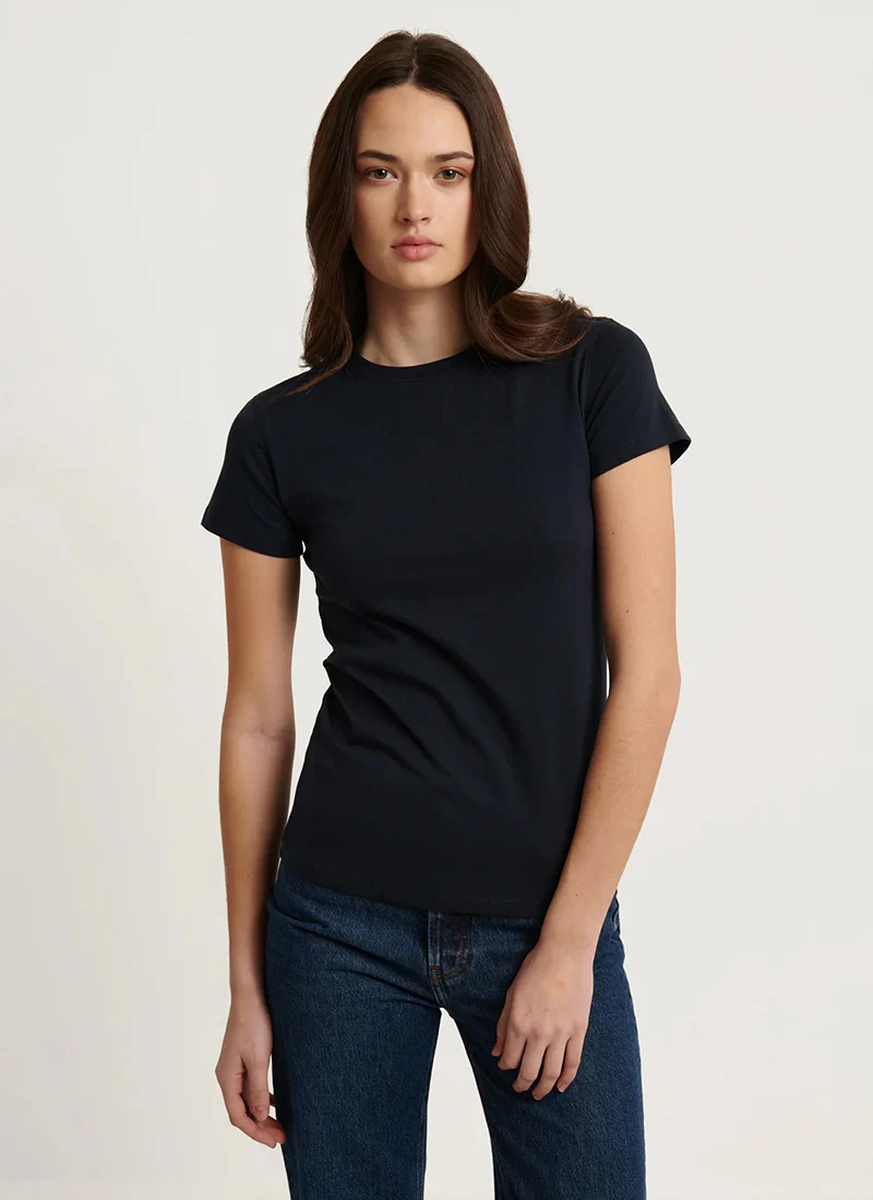 Iconic Pima Cotton Stretch T-Shirt - Image 4