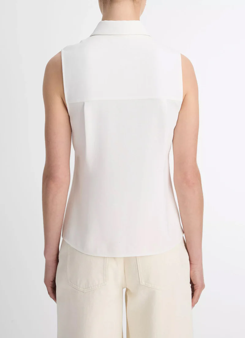 Sleeveless Button Down - Image 2