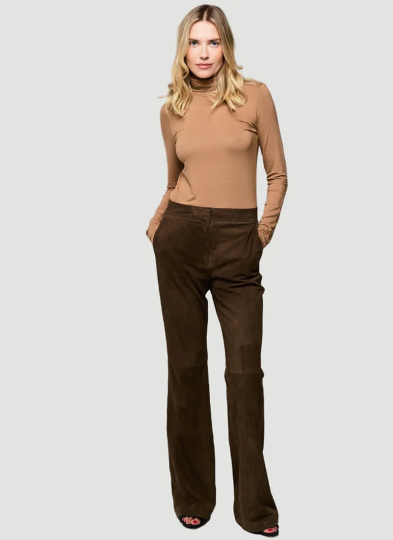 Soft Touch Long Sleeve Turtleneck Tee - Image 5