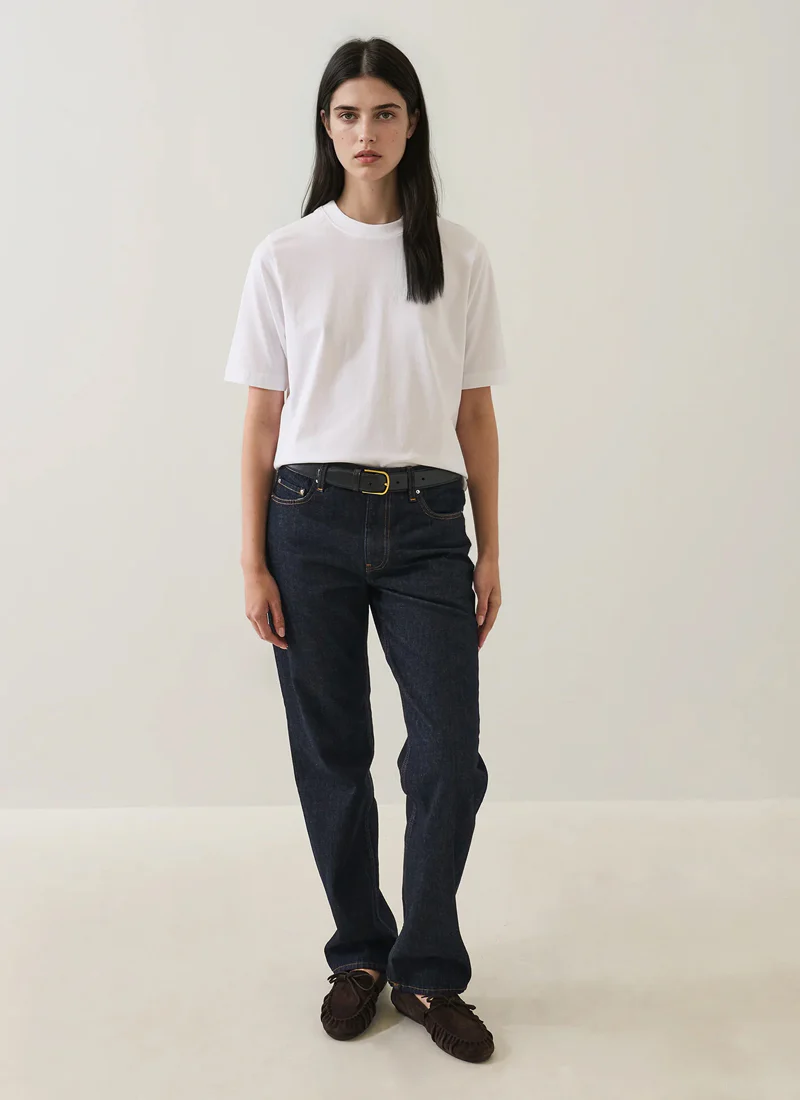 Organic Pima Cotton Relaxed T-Shirt - Image 4