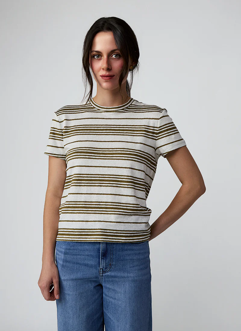 The Linen Baby Tee