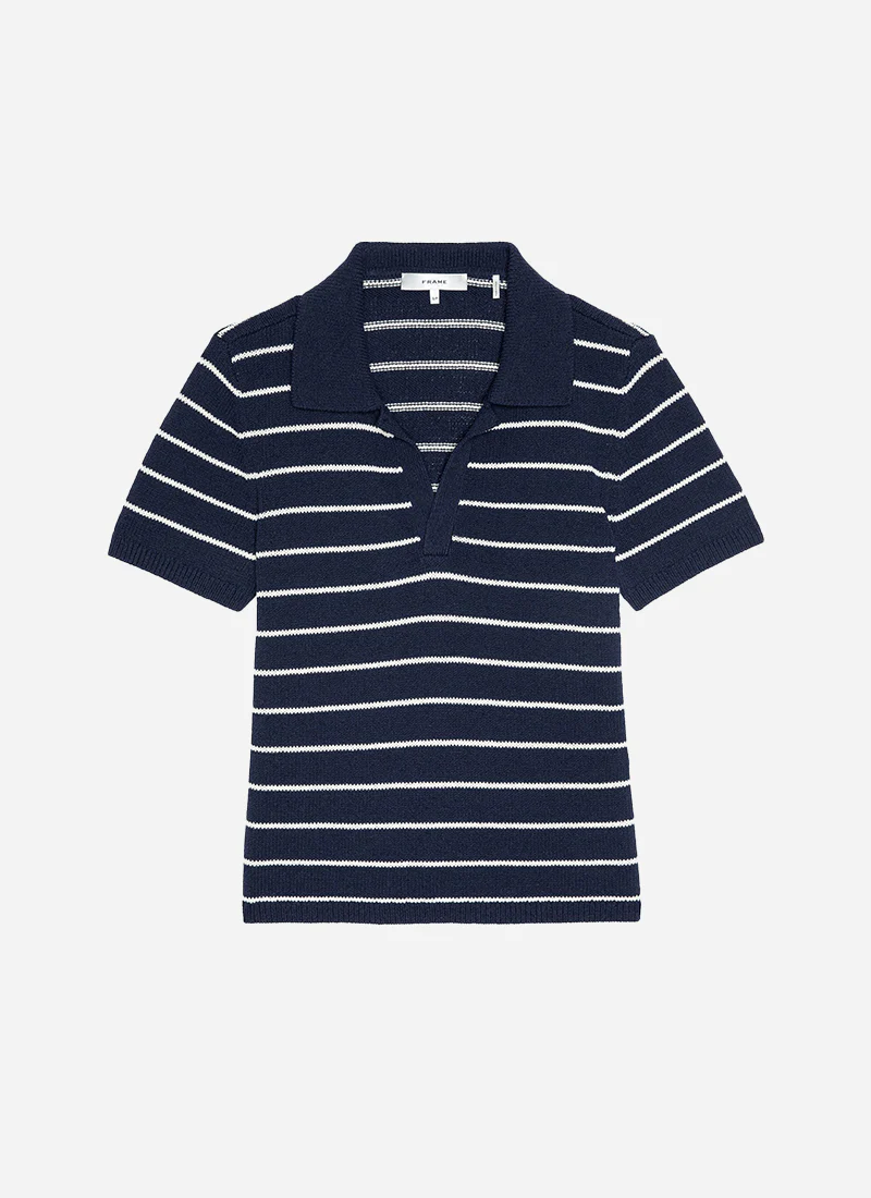 The Striped Easy Polo