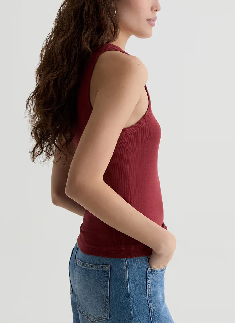 Ashley Ribbed Tank Top - Image 4