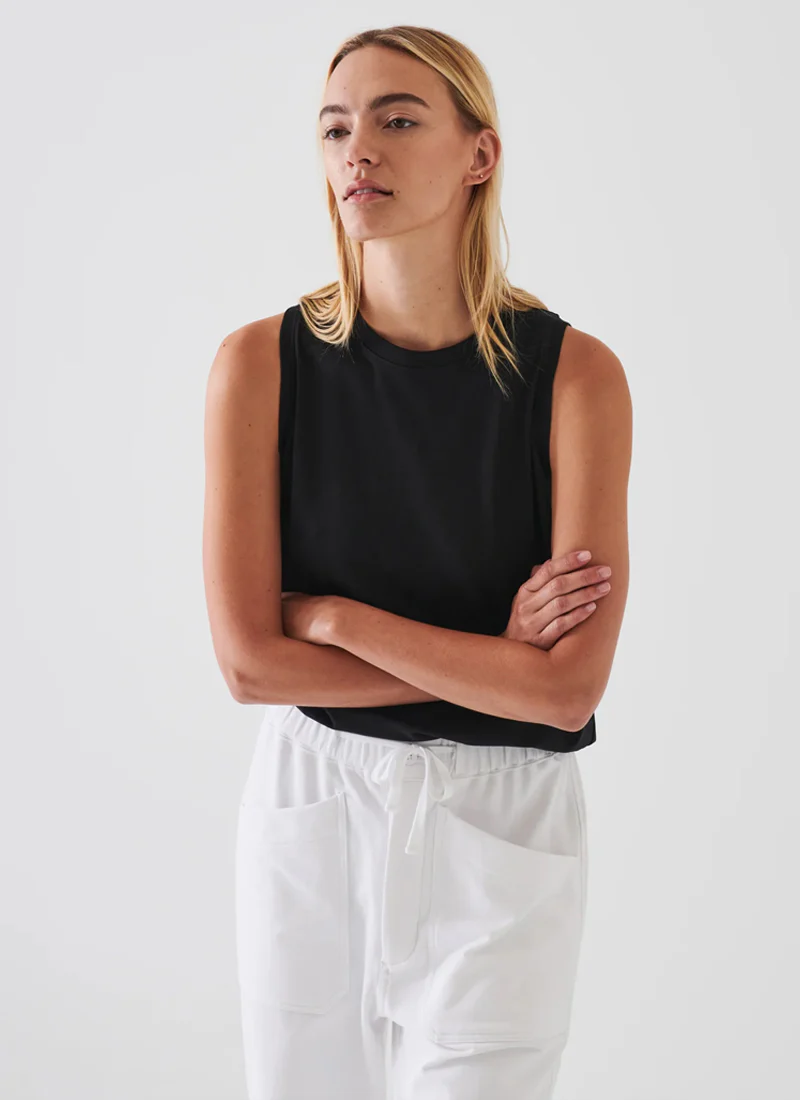 Iconic Stretch Boyfriend Tank - Image 3