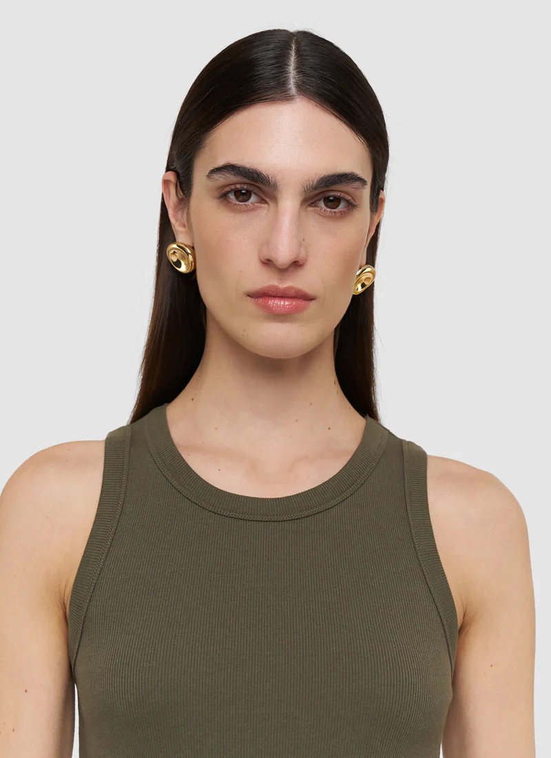 Yeux Cotton Rib Tank - Image 3