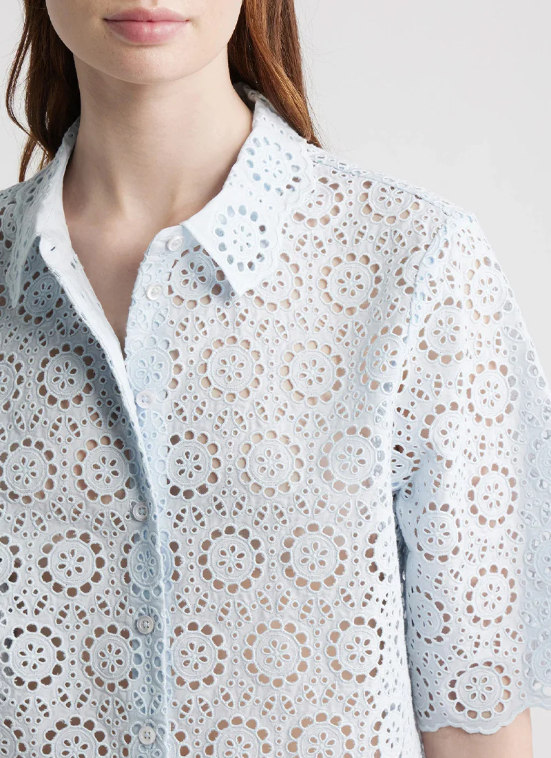 The Petal Eyelet Shirt - Image 2