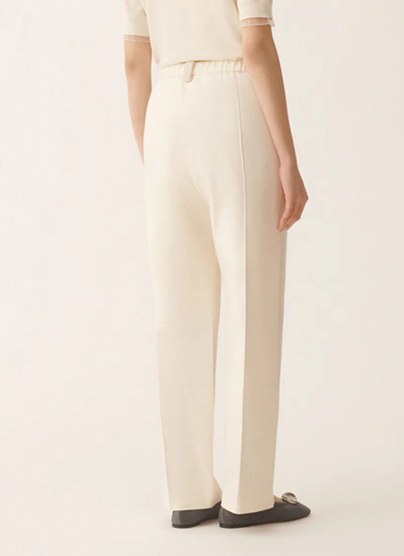 Bi-stretch Wool Trousers - Image 2
