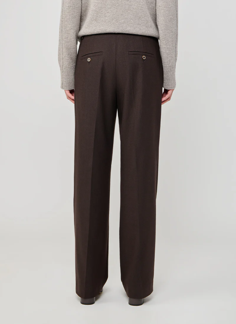 Luca Mid Waist Flannel Pant - Image 2